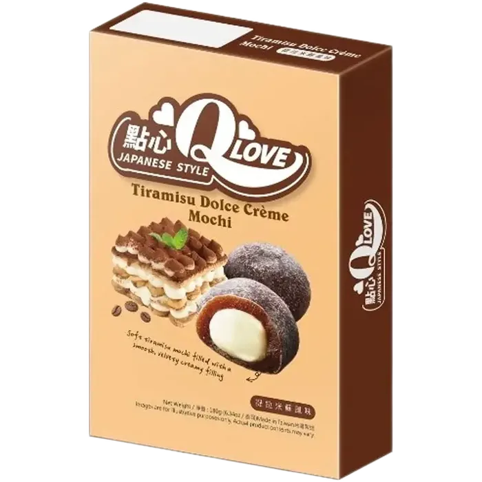 QLOVE  Mochi Tiramisu Dolce Creme 180G