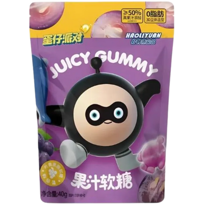 HAOLIYUAN Juice Gummies Grape 40G