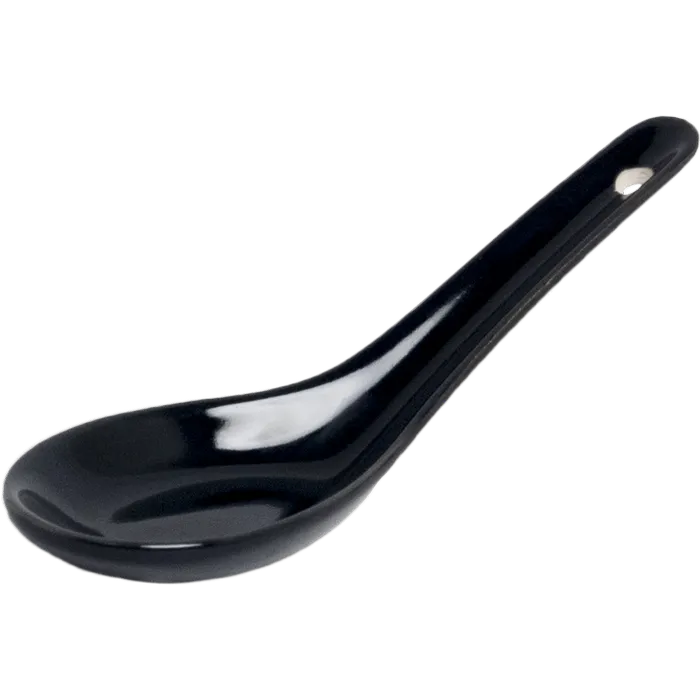 Keramiklöffel Schwarz 12,5cm