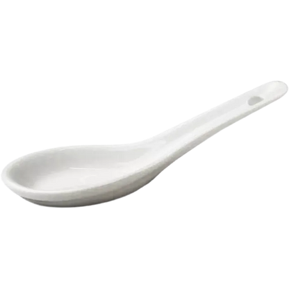 Keramiklöffel Weiß 12,5cm
