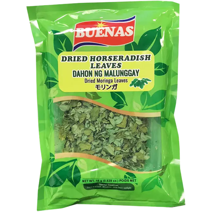 Buenas Dried Horseradish Leaves(Malunggay) 15G