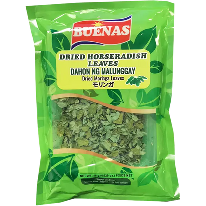 Buenas Dried Horseradish Leaves(Malunggay) 15G