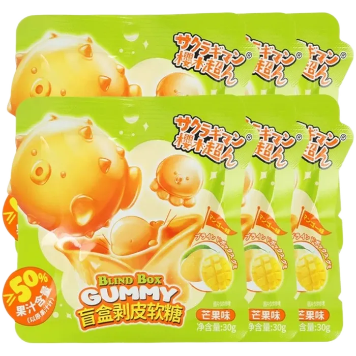 Ying Peelable Gummy Blind Box Mango 30G – Mango-Geleebonbons