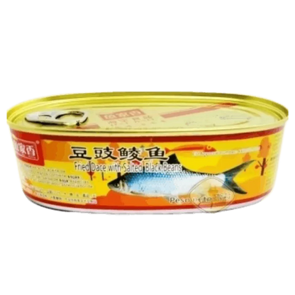 YJX Gebratener Dace mit schwarze Bohnen 184g