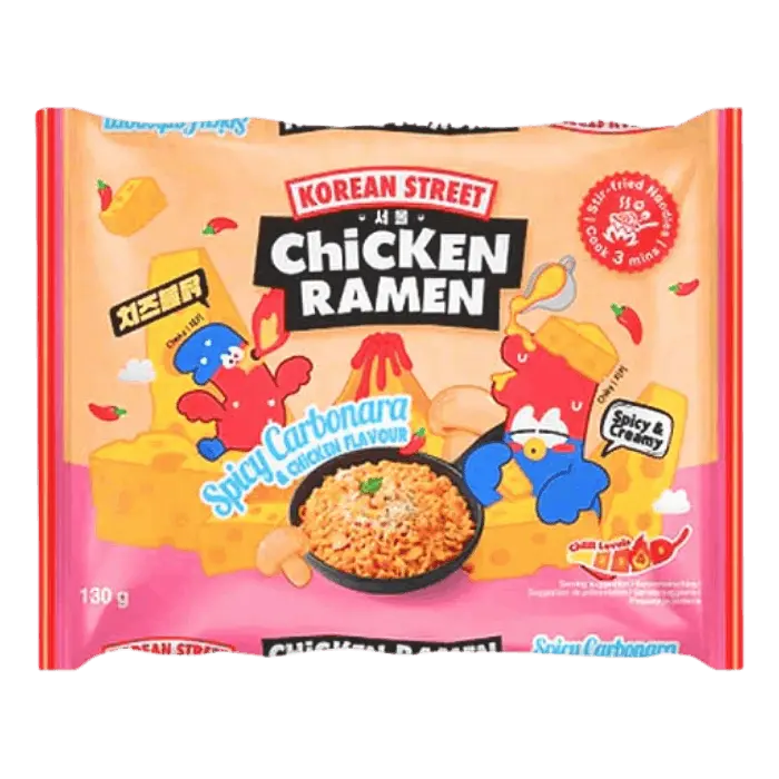 KOREAN STREET Chicken Ramen Carbo 130g