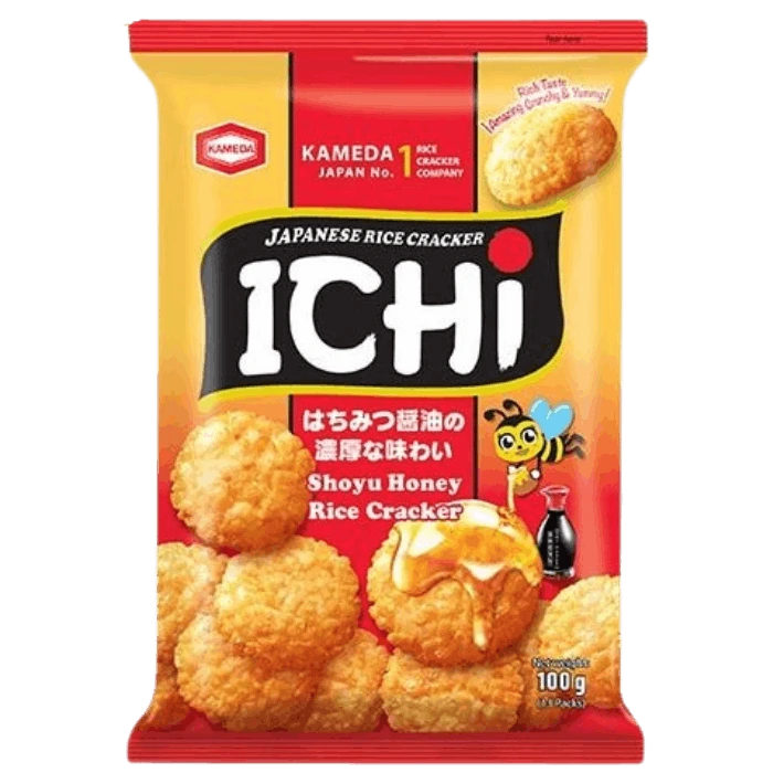 ICHI Reiskräker Shoyu mit Honig 100g