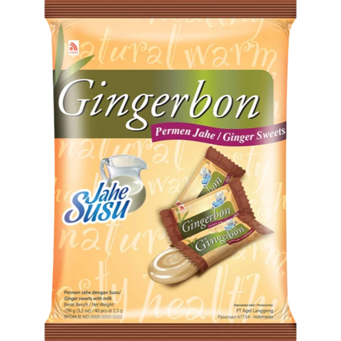 GINGERBON Jahe Susu 100G