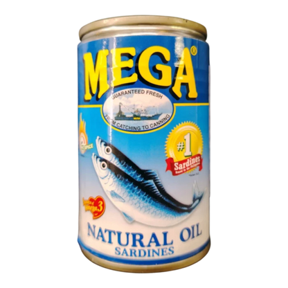 MEGA Sardinen In Sojaöl 155G