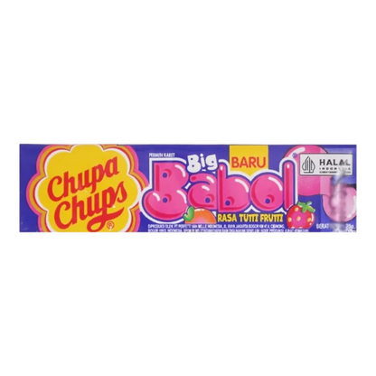 CHUPA CHUPS Tutti Frutti Bubble Gum 20G