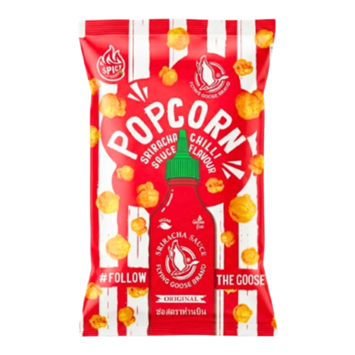 Flying Goose Sriracha Chili Popcorn 80g