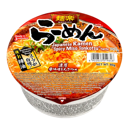 MENRAKU Spicy Miso Tonkotsu Taste 80g