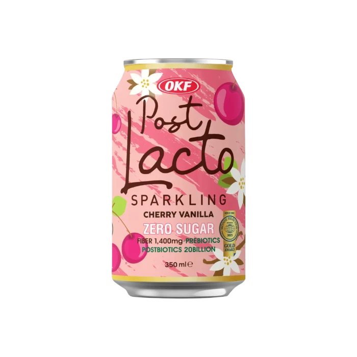 OKF PostLacto Zero Sugar CherryVailla Sparkl.350ml