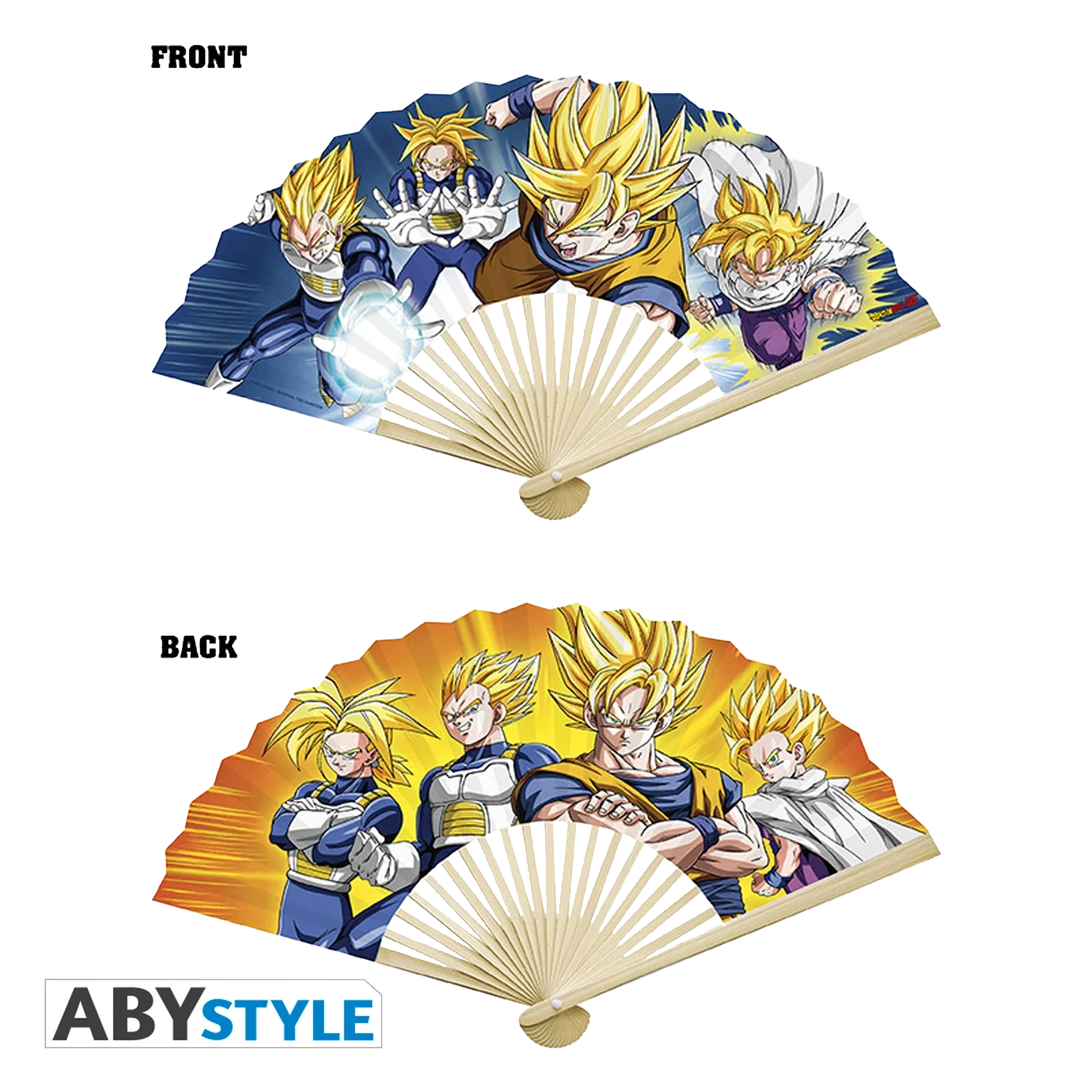 DRAGON BALL Fan - Fächer Super Saiyans