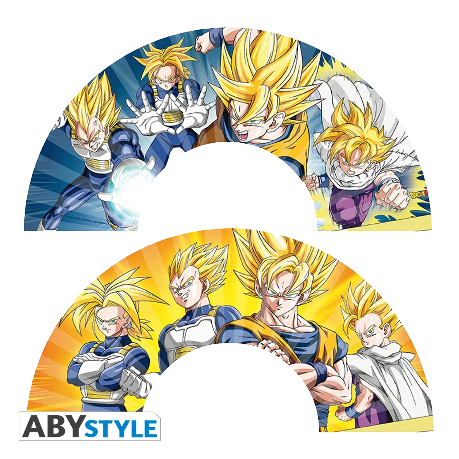 DRAGON BALL Fan - Fächer Super Saiyans