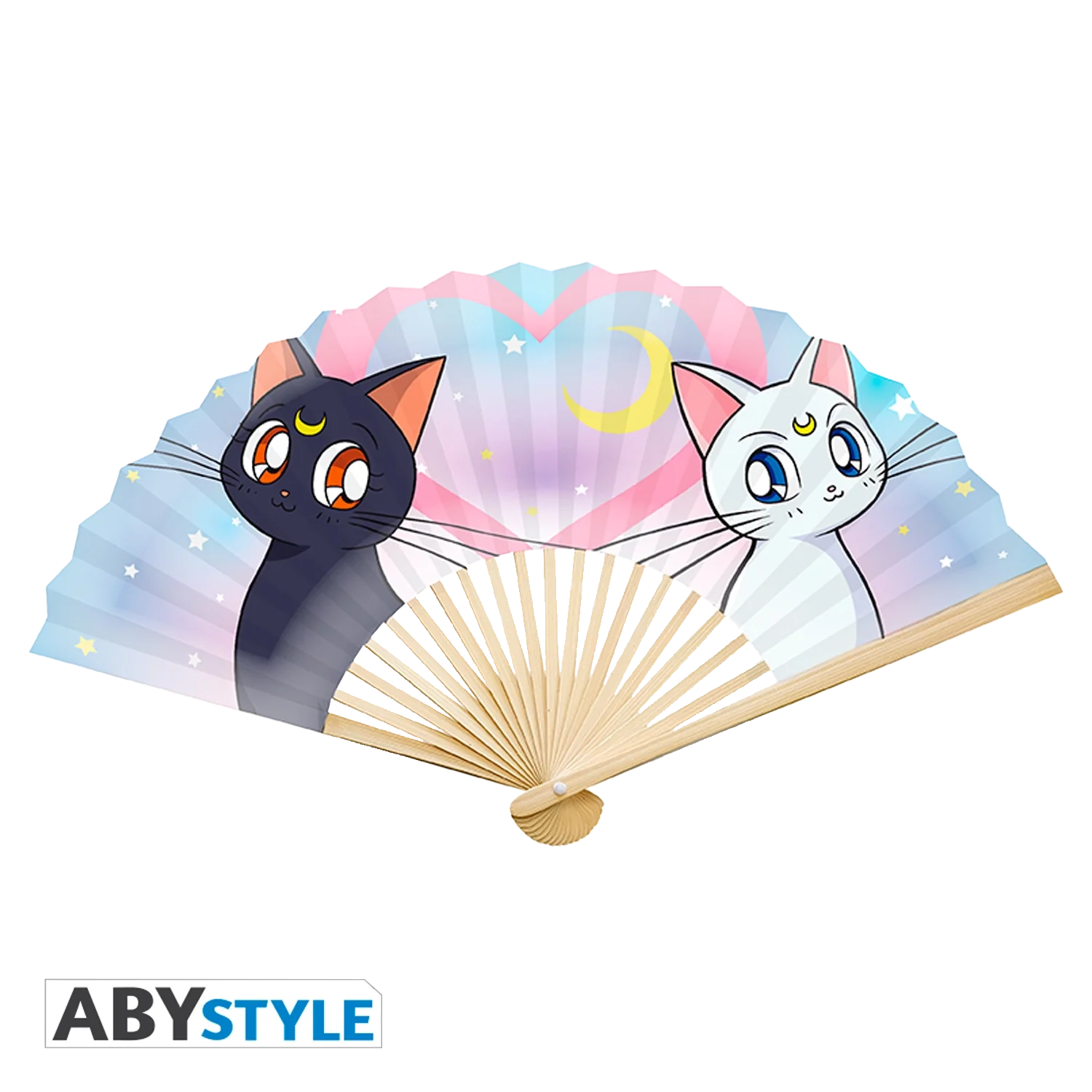 SAILOR MOON Fan - Fächer "Sailor Moon & Cats"