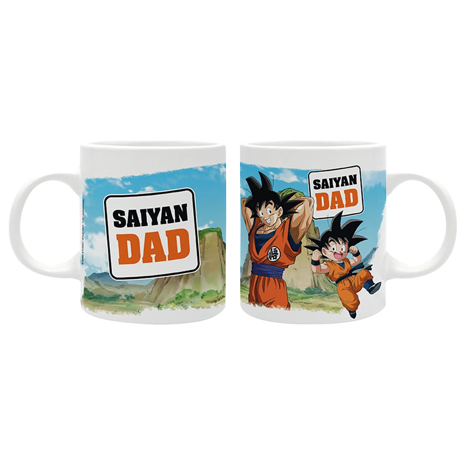 DRAGON BALL Mug Saiyan Dad 320ML