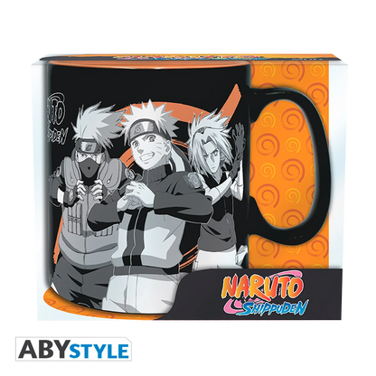 NARUTO SHIPPUDEN Mug Group Black&White 460ml