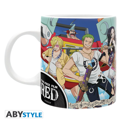 ONE PIECE Mug Red 320ML Concert