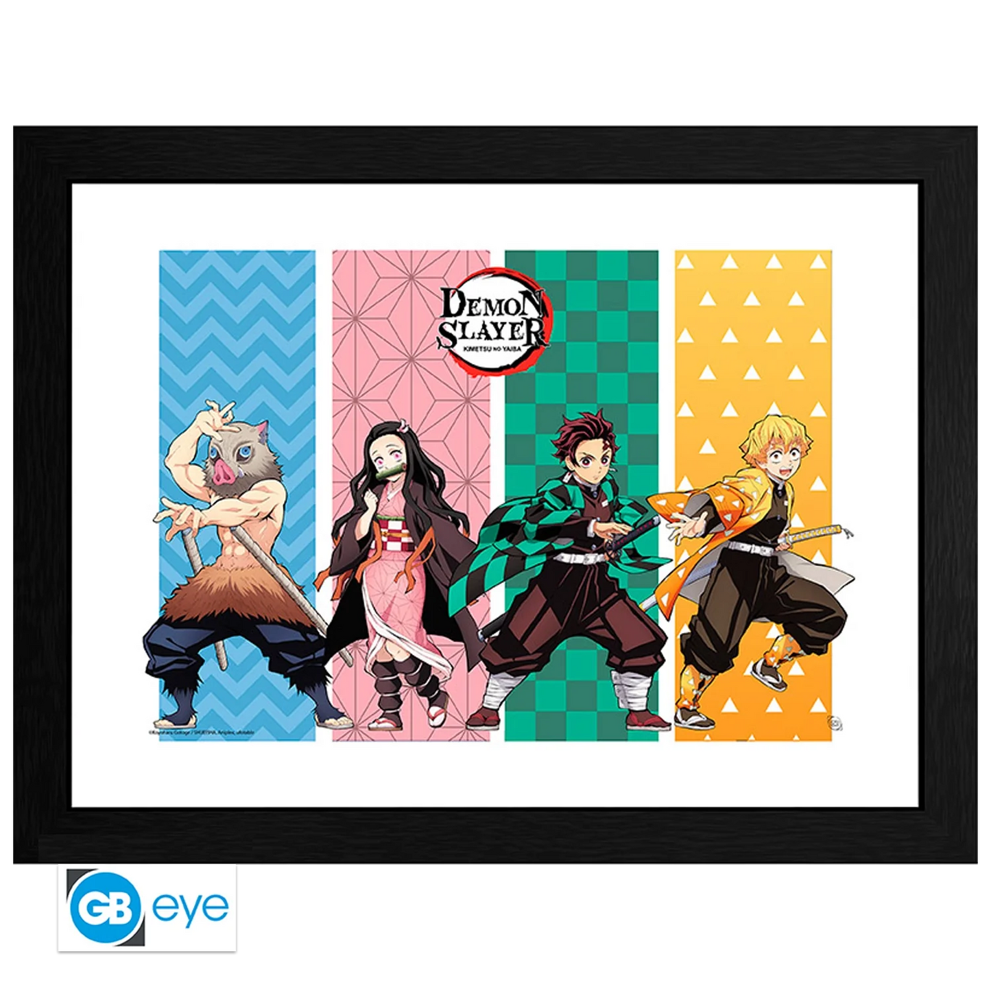 DEMON SLAYER Framed Print Group 30x40