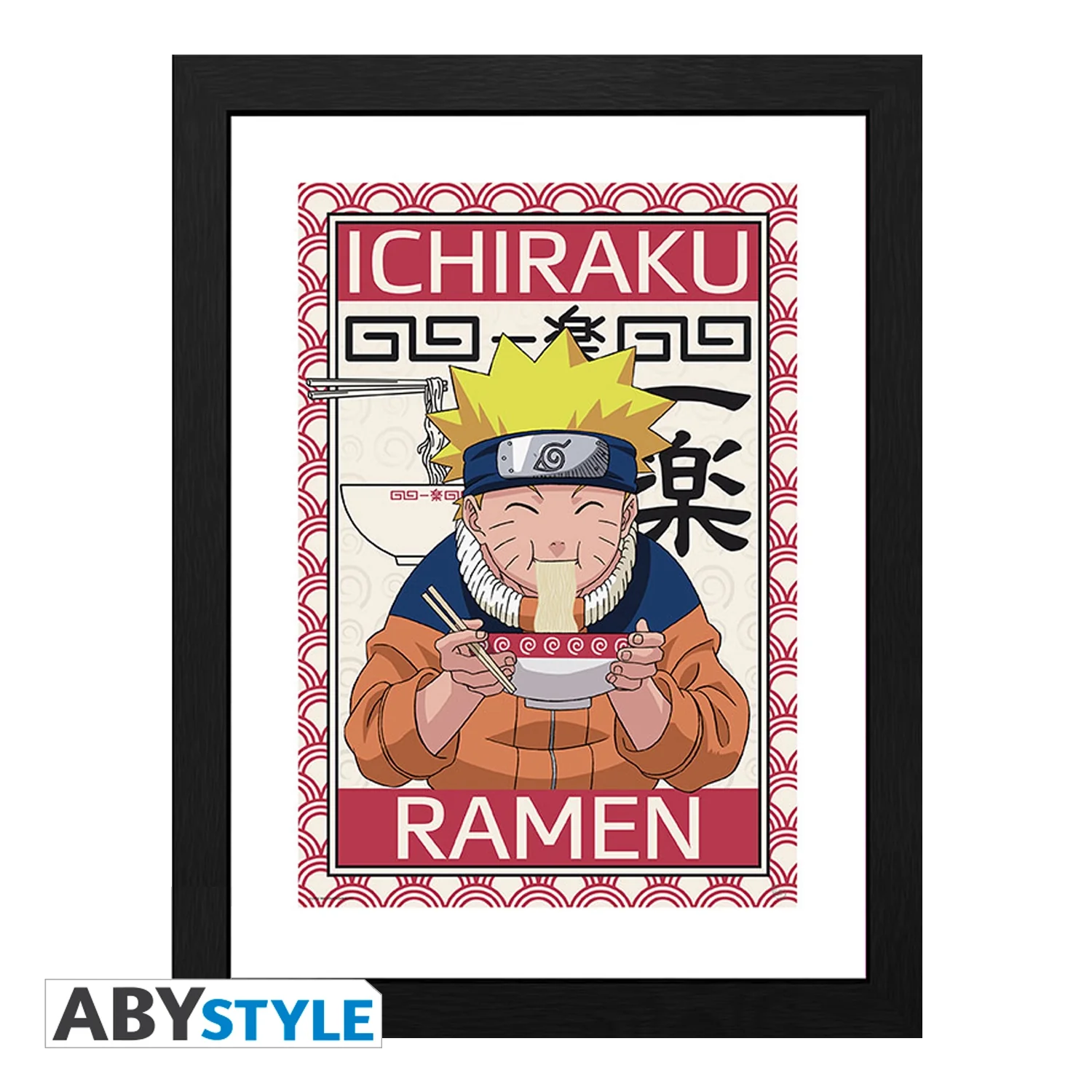 NARUTO Framed Print Ichiraku Ramen 30x40CM