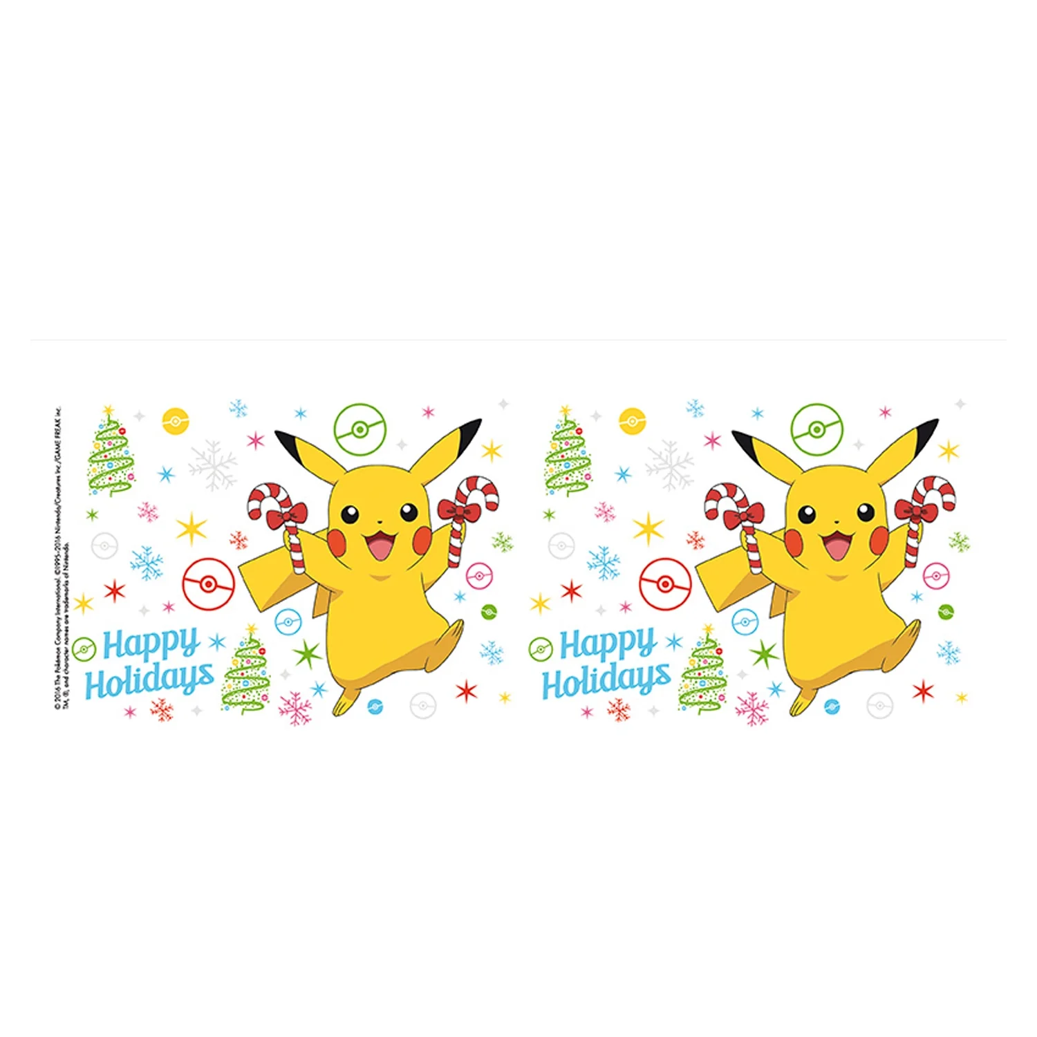 POKEMON Mug 320ML Pikachu Christmas