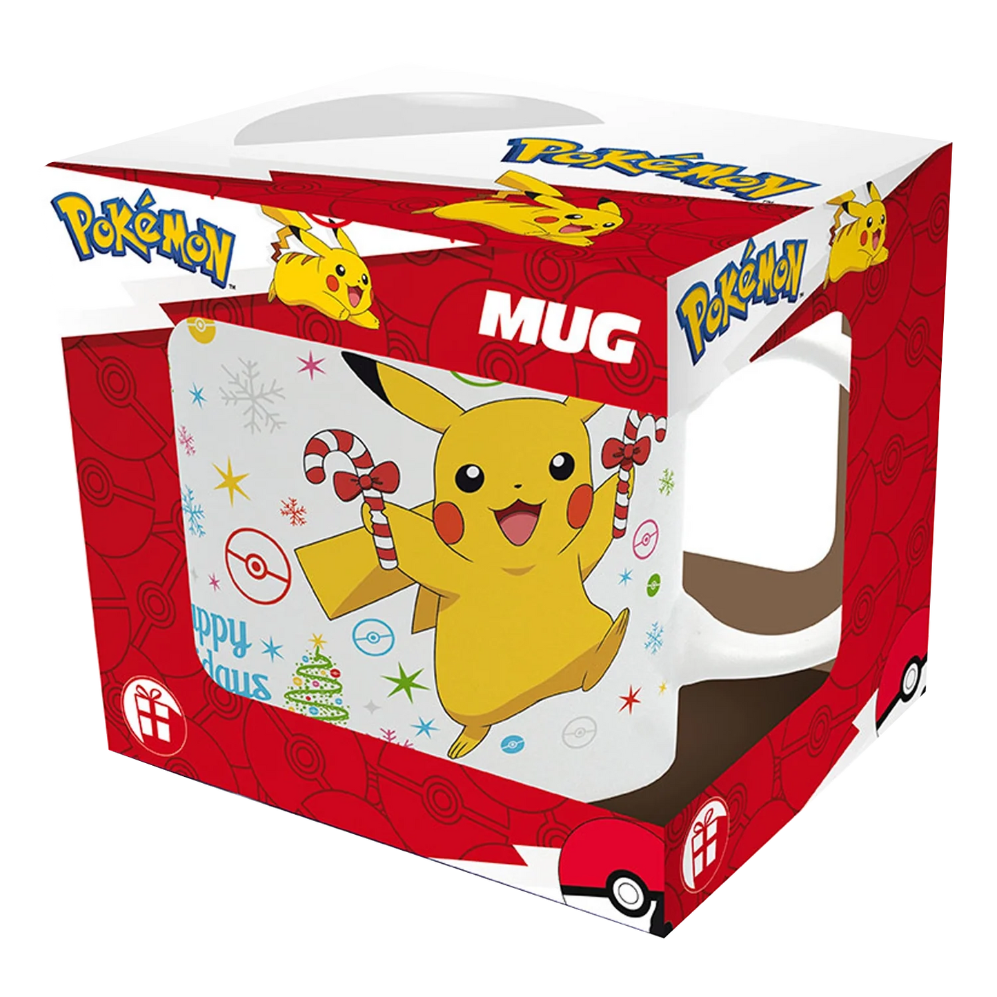 POKEMON Mug 320ML Pikachu Christmas