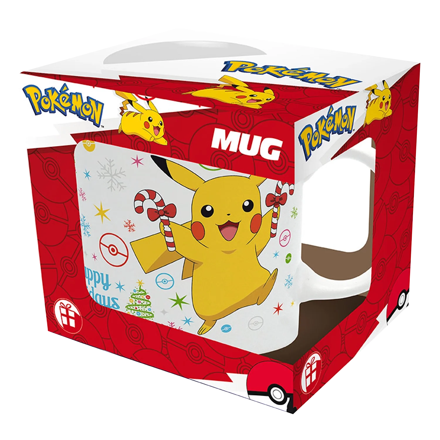 POKEMON Mug 320ML Pikachu Christmas