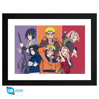NARUTO SHIPPUDEN Framed Print Adults & Children