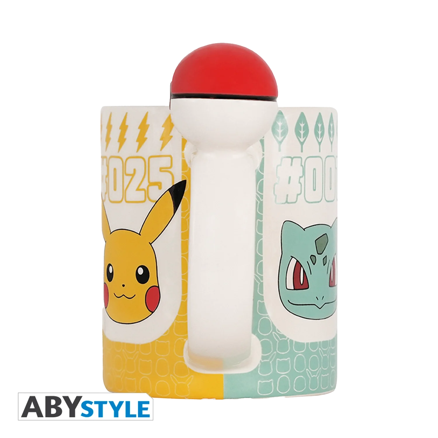 POKEMON Mug 3D Handle Pokeball