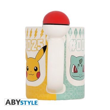 POKEMON Mug 3D Handle Pokeball