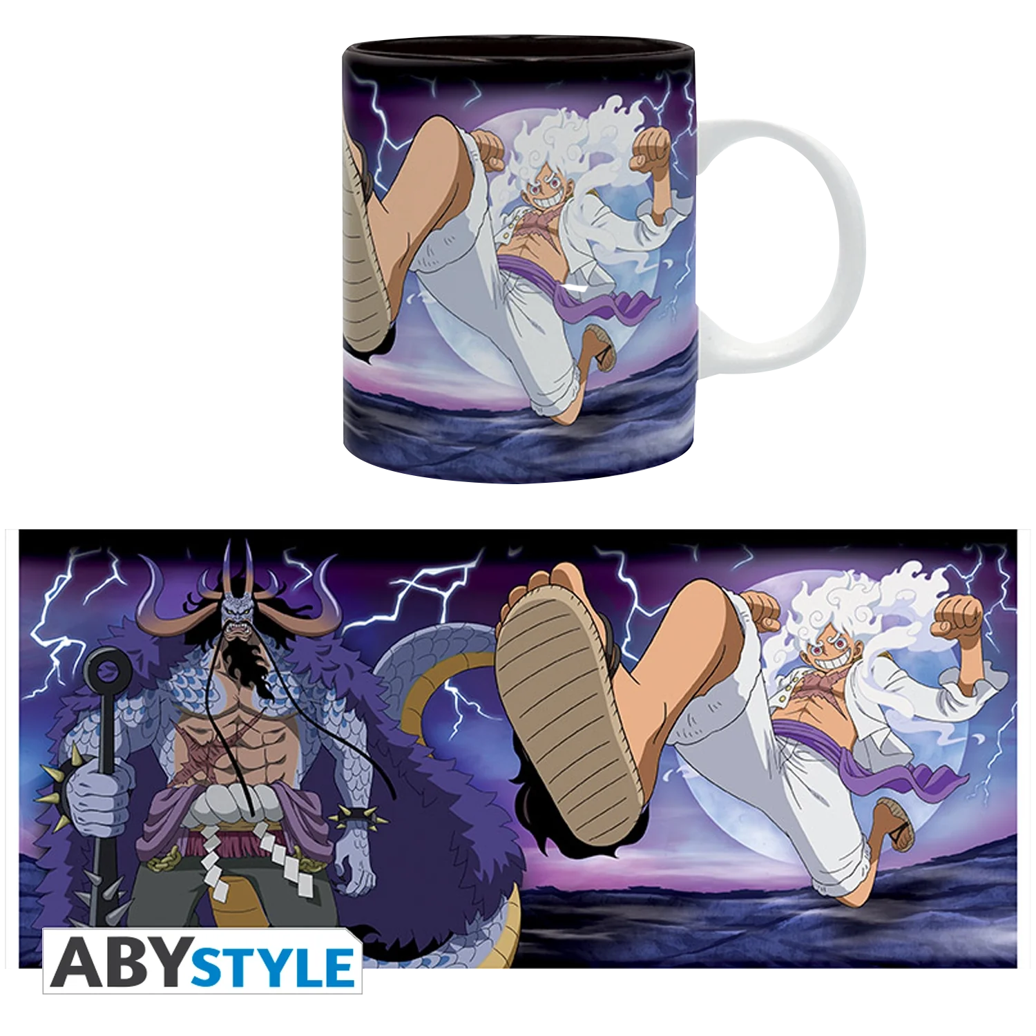 ONE PIECE Mug 320ML Luffy VS Kaidou