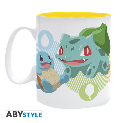 POKEMON Mug 460ML Pikachu & Starters
