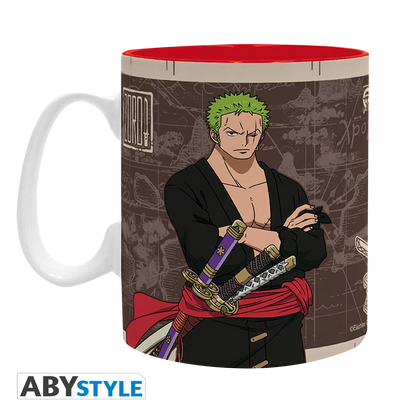 ONE PIECE Mug 460ML Zoro Wanted