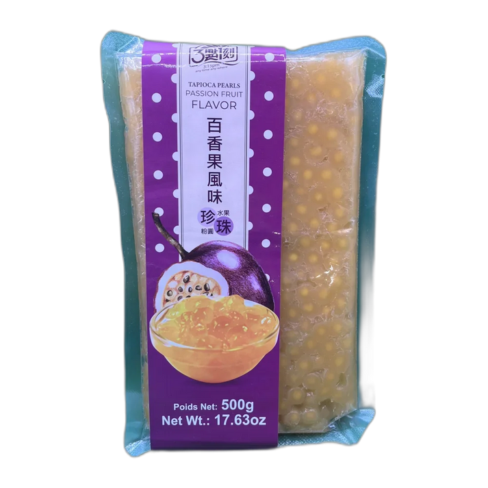 Tapioka Perlen Maracuja Geschmack 500G