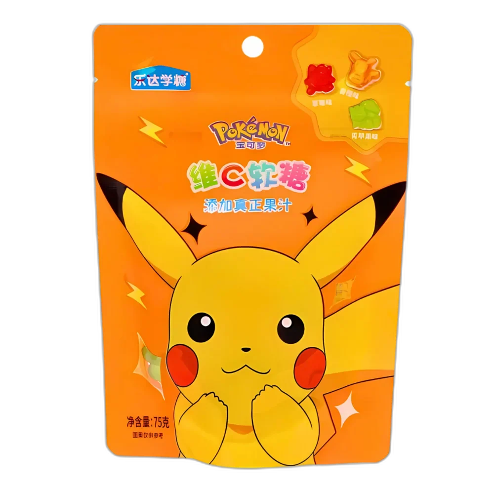LEDA Pokemon Vitamin C Fruit Gummy 75G