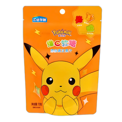 LEDA Pokemon Vitamin C Fruit Gummy 75G