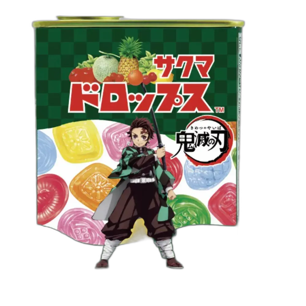 SAKUMA Demon Slayer Bonbons 71g – Fruchtige Drops im Sammlerdesign