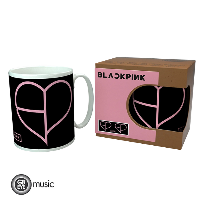 BLACK PINK Mug 320ML Heart Icon
