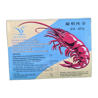 SKYBIRD Garnelenchips roh 227G