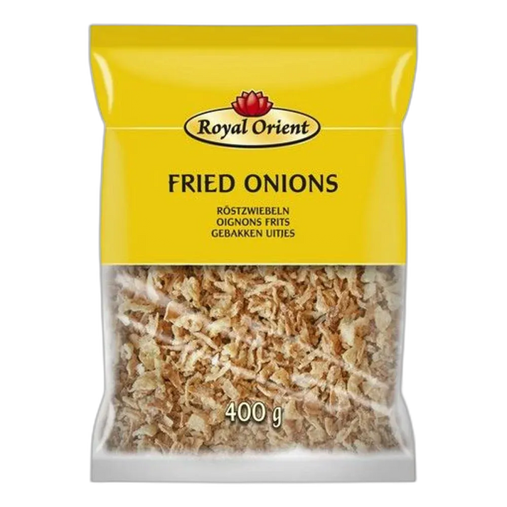 ROYAL ORIENT Röstzwiebeln 400G – Knuspriger Geschmack für deine Gerichte