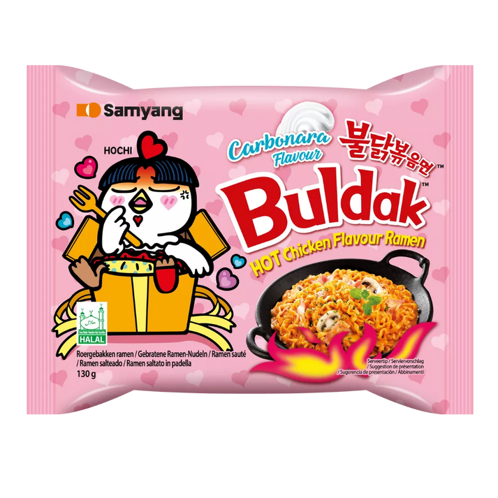 SAMYANG Buldak Carbonara Hot Chicken Ramen 130G