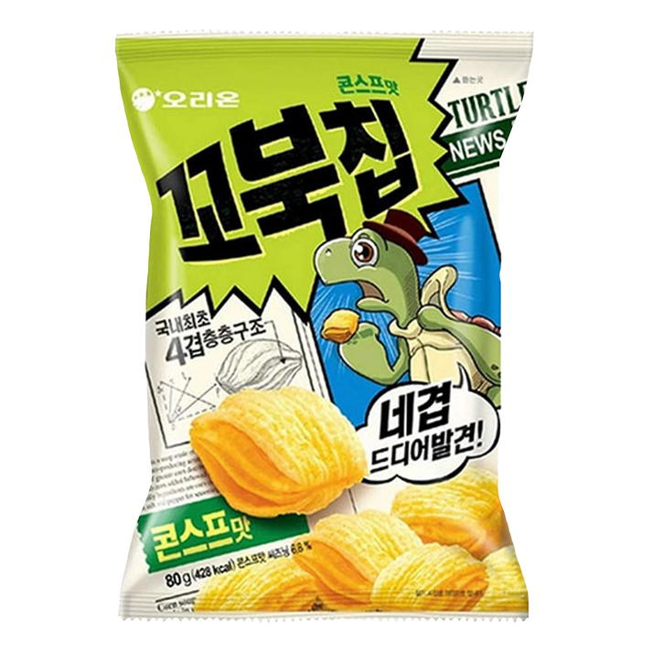 ORION Turtle Chips Maisgeschmack 80G