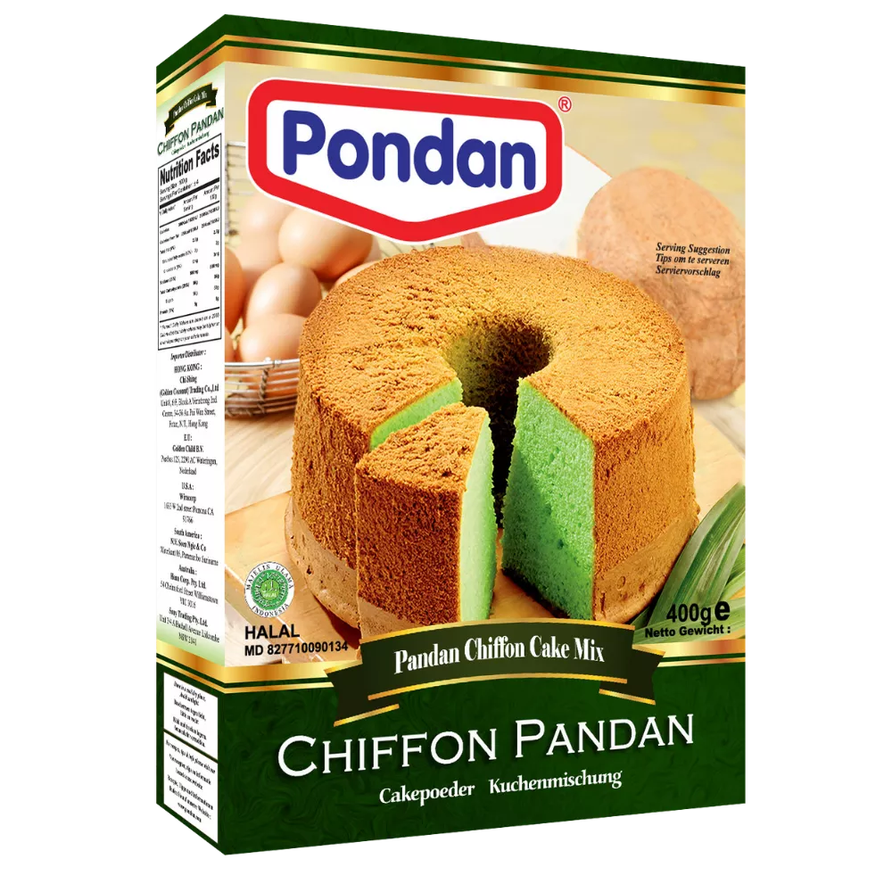 PONDAN Chiffon Cake Pandan-Backmix 400G