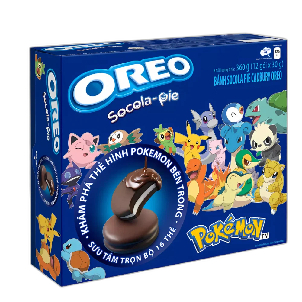 OREO Pokemon Choco Pie Original 360G