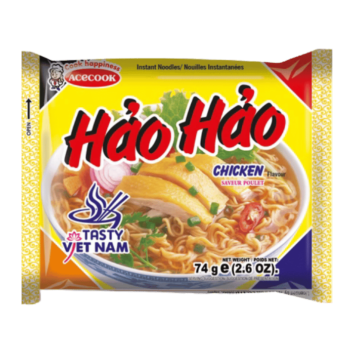HAO HAO Instant Nudeln Chicken 74G