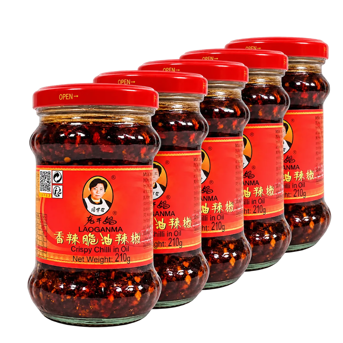 LAO GAN MA Crispy Chili Oil 5er Bundle